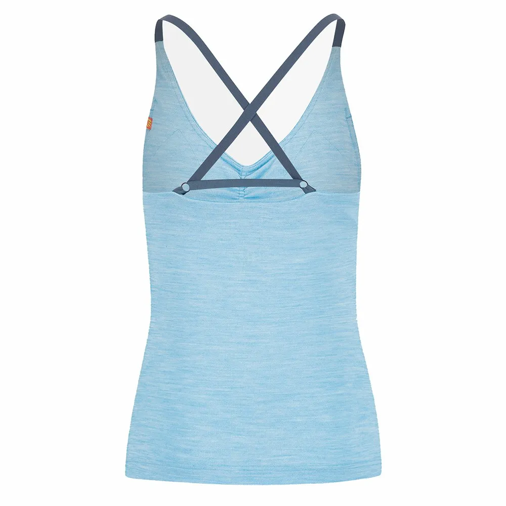 Karpos Verdana Merino ärmelloses T-shirt, Blue atoll Karpos Verdana Merino ärmelloses T-shirt, Blue atoll