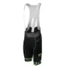 Dark grey / black / green fluo