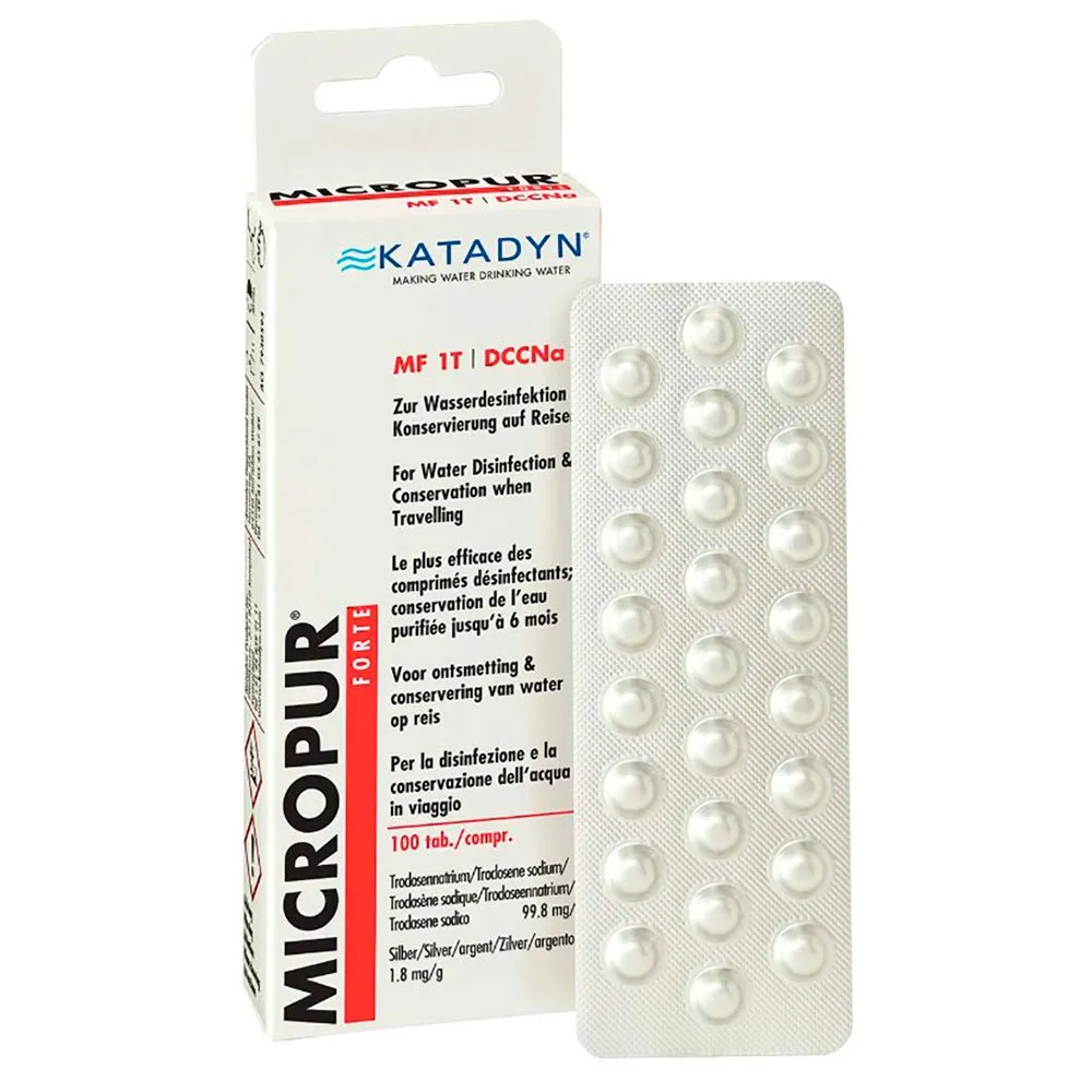 Katadyn Micropur Forte Mf Tabletten 1t/4x25 100 Einheiten, One size