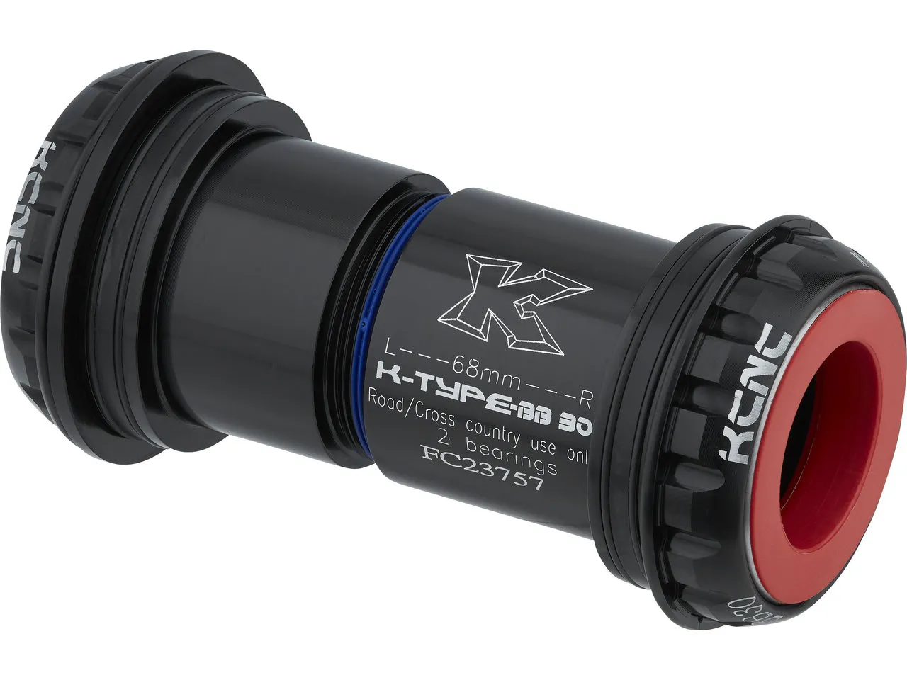 KCNC BB30 Road Innenlager Adapter, Schwarz, one_size KCNC BB30 Road Innenlager Adapter, Schwarz, one_size