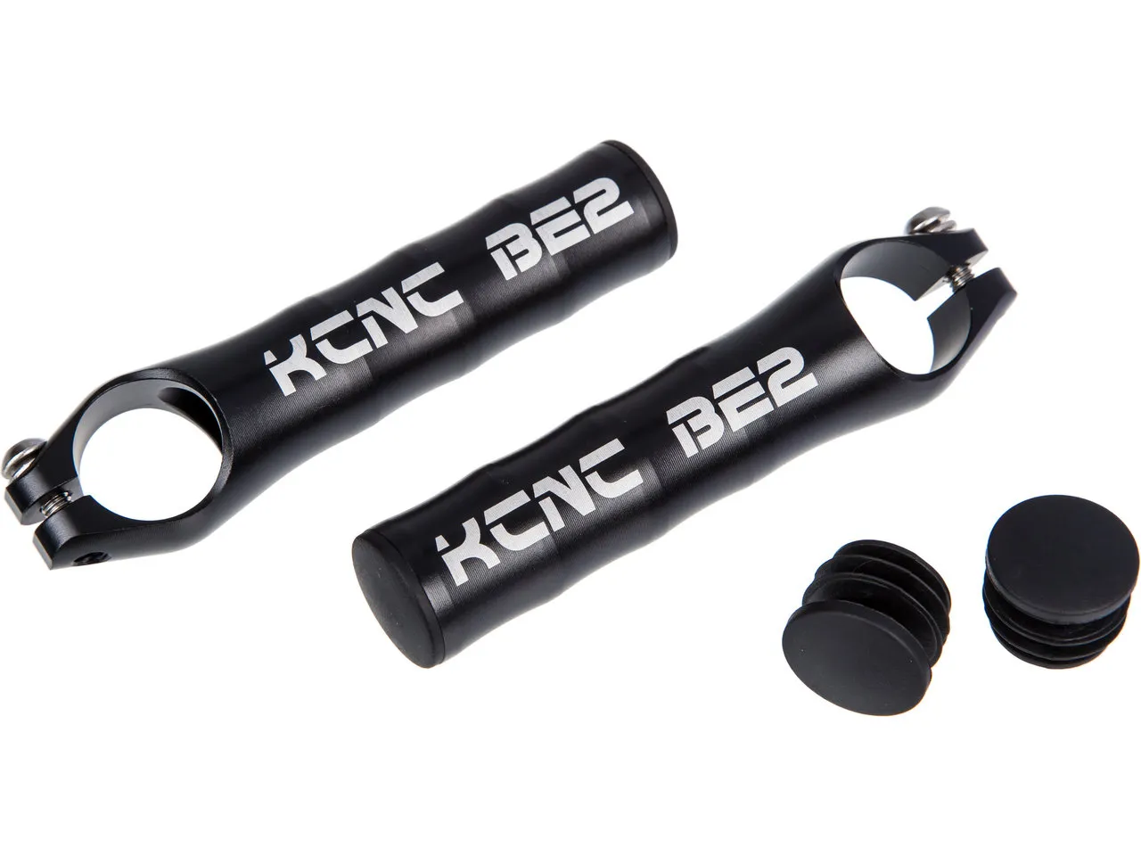 KCNC BE2 Bar Ends, Schwarz, 115mm