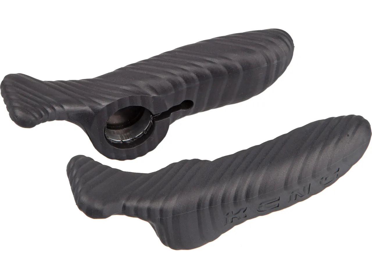 KCNC Ergonomic Bar Ends, Schwarz, one_size KCNC Ergonomic Bar Ends, Schwarz, one_size