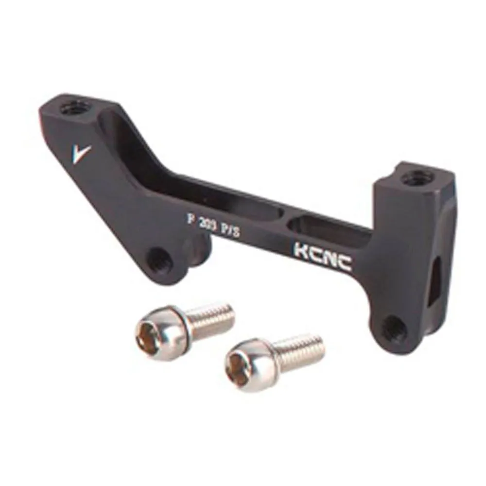 KCNC Is160 Pm203 Apis3 Scheibenbrems-bremssattel-adapter, Black, One Size KCNC Is160 Pm203 Apis3 Scheibenbrems-bremssattel-adapter, Black, One Size
