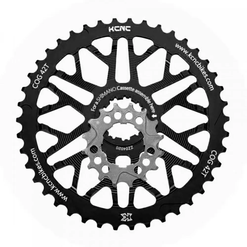 KCNC Kettenrad-erweiterungssatz, Black, 42-16t KCNC Kettenrad-erweiterungssatz, Black, 42-16t