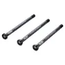 KCNC Kqr08 Al6061 Dt Swiss/syntace Hintere Steckachse, Black, 12 x 142mm