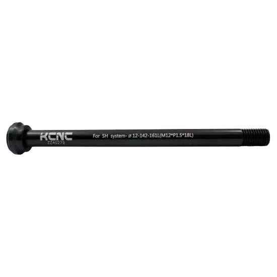 KCNC Kqr08 Road 1.5 Steckachse Vorne, Black, 12 x 120mm KCNC Kqr08 Road 1.5 Steckachse Vorne, Black, 12 x 120mm