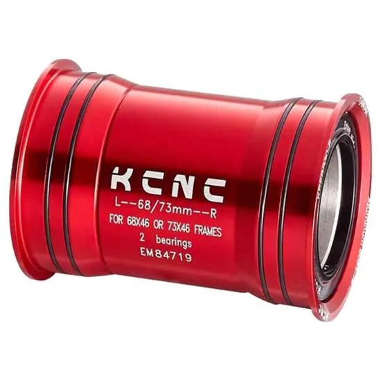 KCNC Press Fit Pf30 Tretlager-schalenadapter, Red, 68/73mm KCNC Press Fit Pf30 Tretlager-schalenadapter, Red, 68/73mm