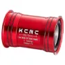 KCNC Press Fit Pf30 Tretlager-schalenadapter, Red, 68/73mm
