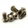 KCNC Rotor Disc Titanium Schraube 6 Einheiten, Silver, M5 x 8mm