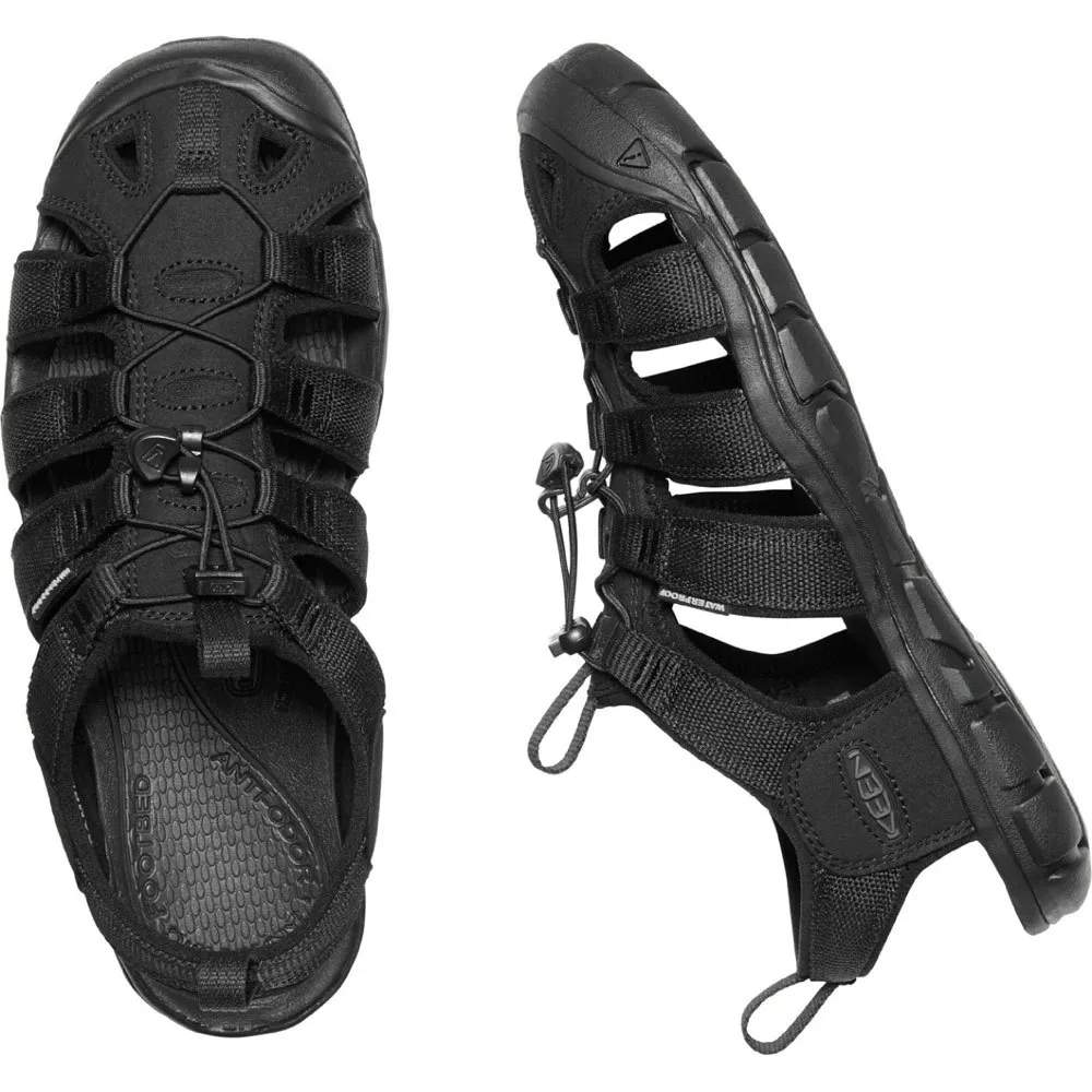 KEEN Clearwater Cnx Sandalen Refurbished, Triple black