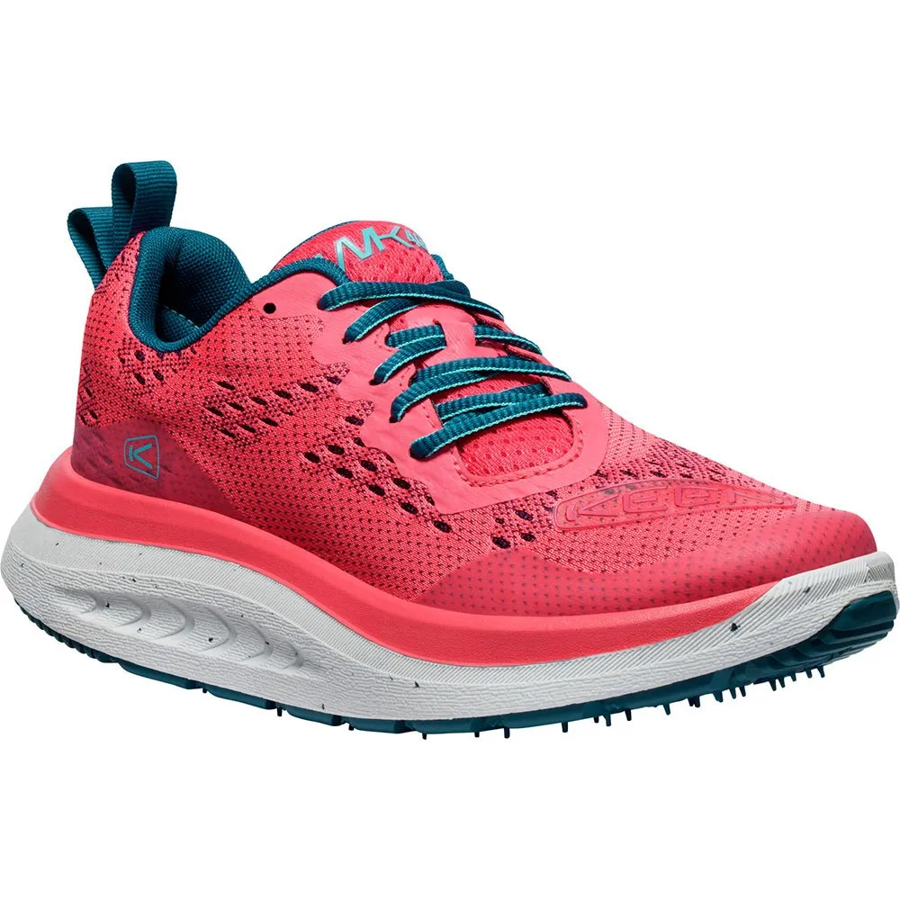 KEEN Wk400 Trailrunning-schuhe female, Rouge red / reef waters