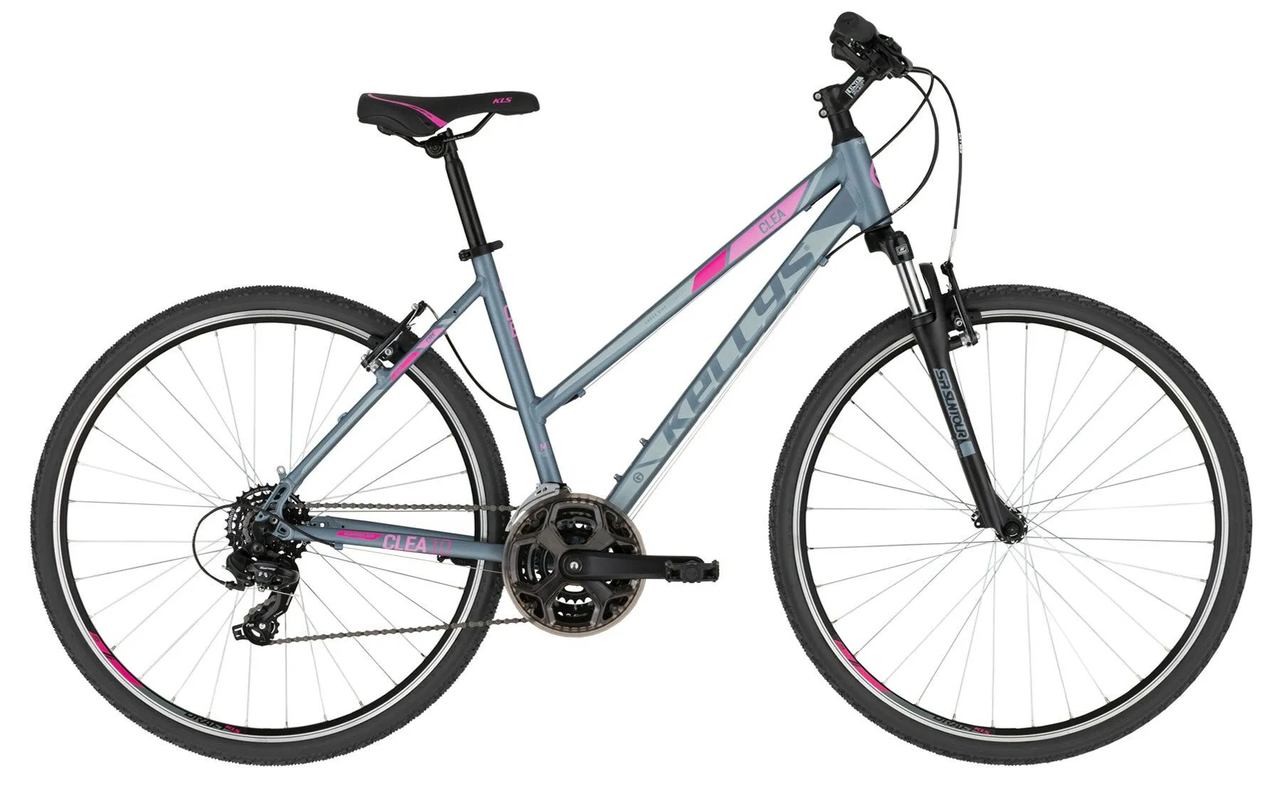 Kellys Clea 10 Grey Pink 28" Trapez, Hersteller-grey pink, S Kellys Clea 10 Grey Pink 28" Trapez, Hersteller-grey pink, S