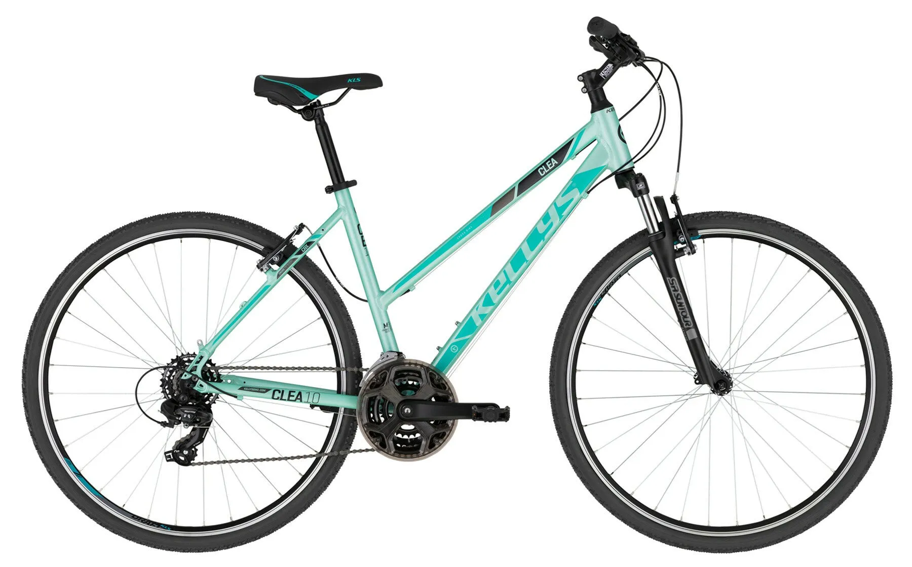 Kellys Clea 10 Mint 28" Trapez, Türkis, M Kellys Clea 10 Mint 28" Trapez, Türkis, M