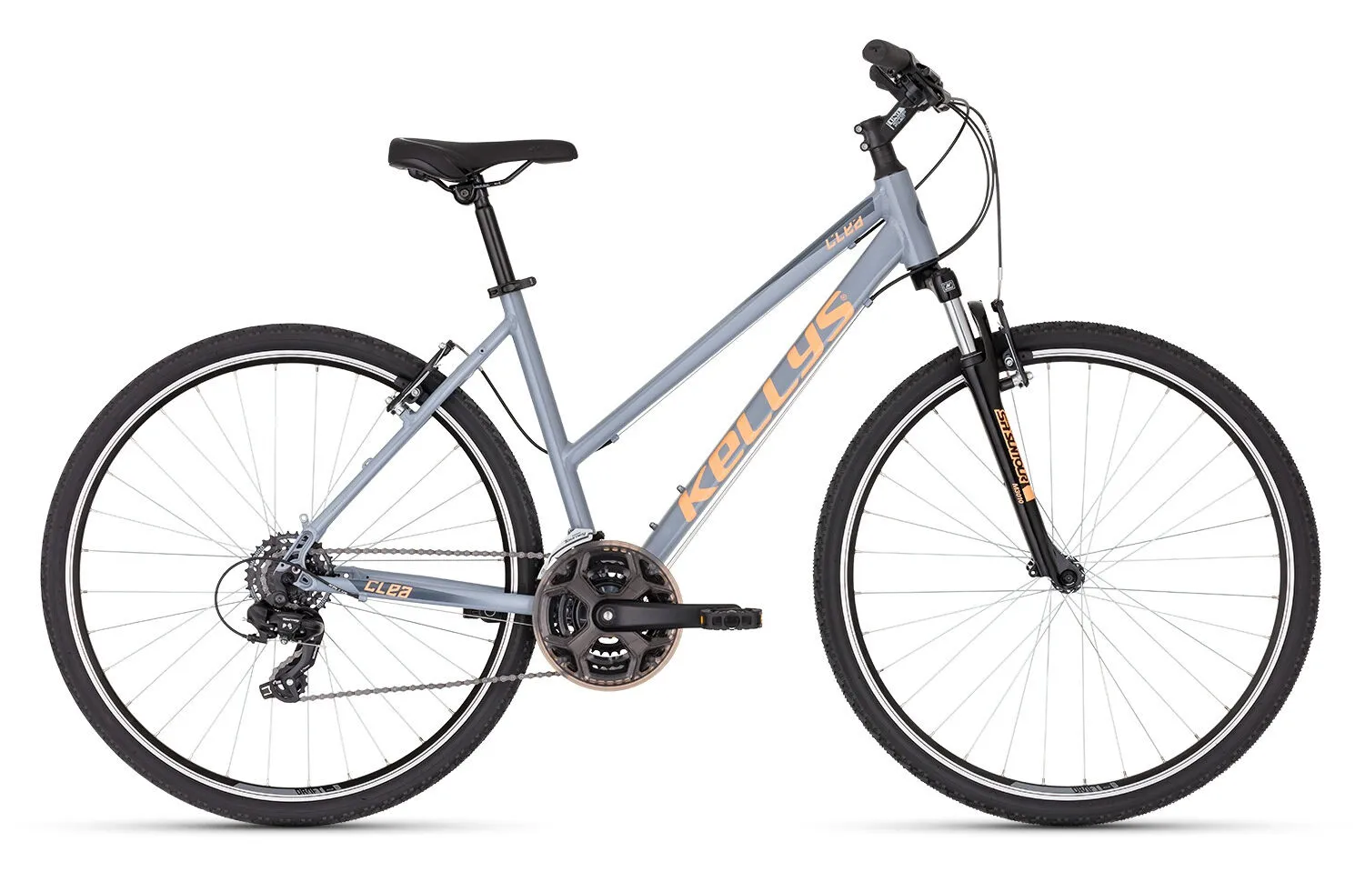Kellys Clea 10 Misty Blue 28" Trapez Kellys Clea 10 Misty Blue 28" Trapez