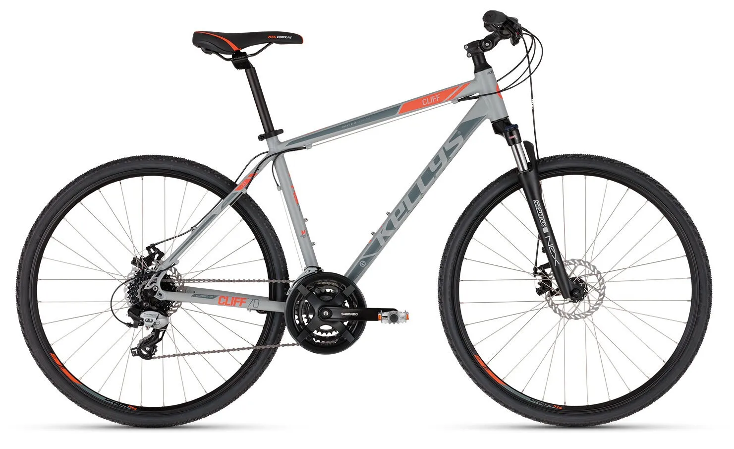 Kellys Cliff 70 Grey 28" Diamant Kellys Cliff 70 Grey 28" Diamant
