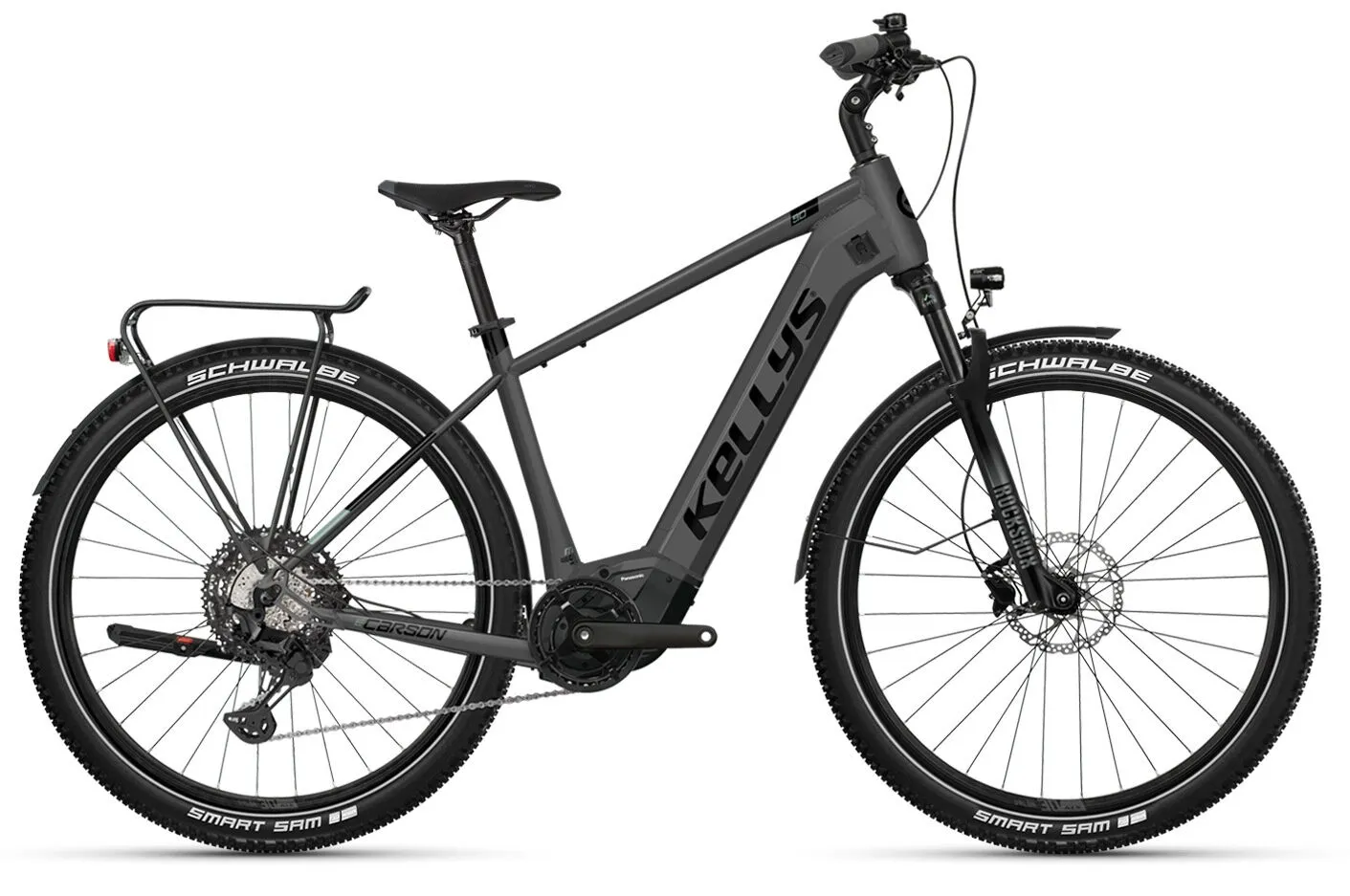 Kellys E-Carson 90 P Dark 29" 725 Wh Diamant, Hersteller-dark, L