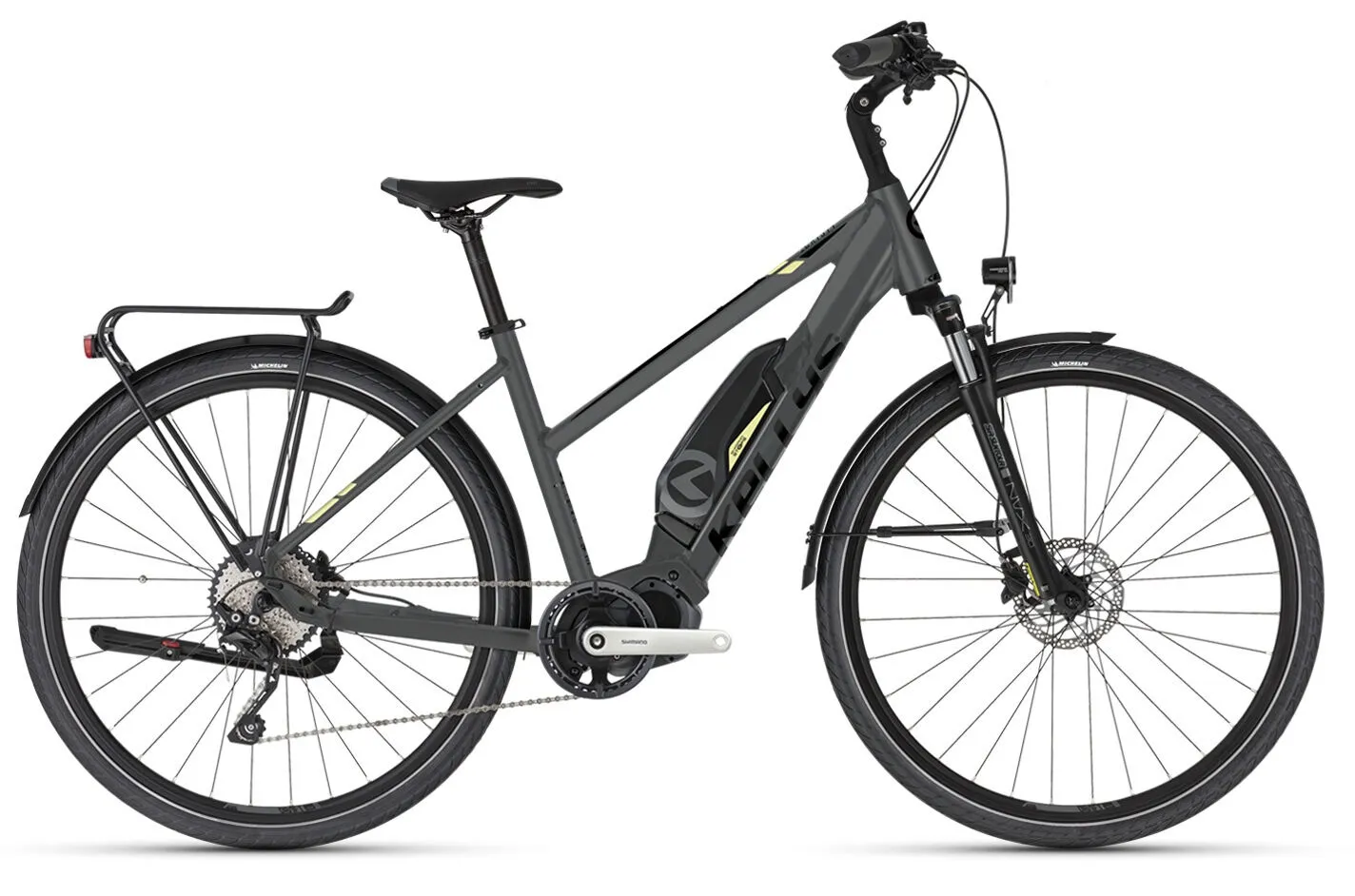 Kellys E-Cristy 10 SH Grey 28" 630 Wh Trapez Kellys E-Cristy 10 SH Grey 28" 630 Wh Trapez