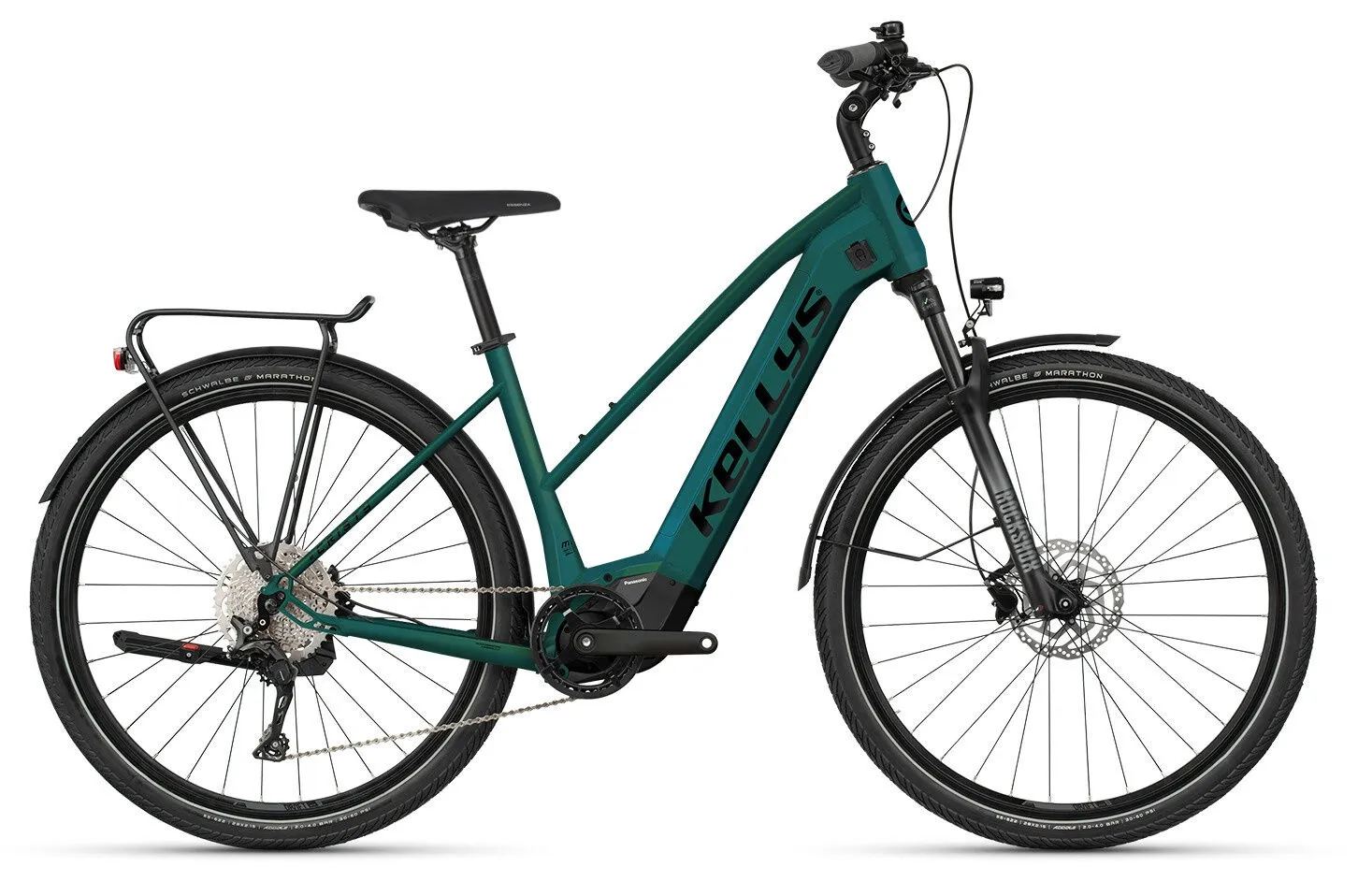 Kellys E-Cristy 70 P Green 28" 725 Wh Trapez, Dunkelgrün, M Kellys E-Cristy 70 P Green 28" 725 Wh Trapez, Dunkelgrün, M