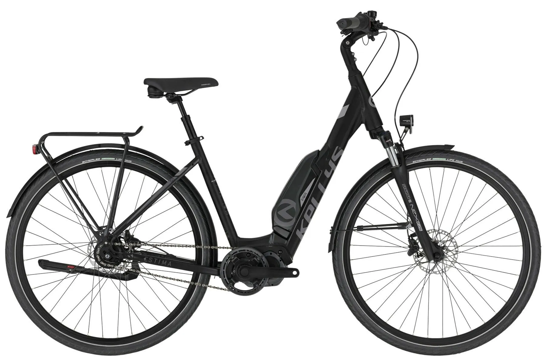 Kellys Estima 50 SH Black 28" 504 Wh Wave, Schwarz, S Kellys Estima 50 SH Black 28" 504 Wh Wave, Schwarz, S