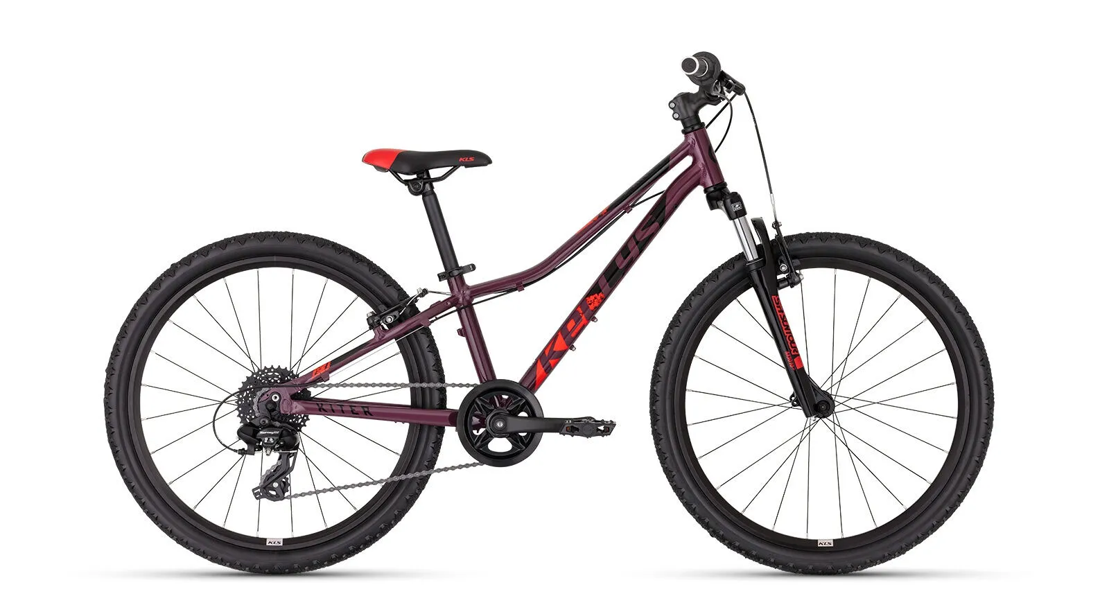 Kellys Kiter 50 Dark red 24" Diamant