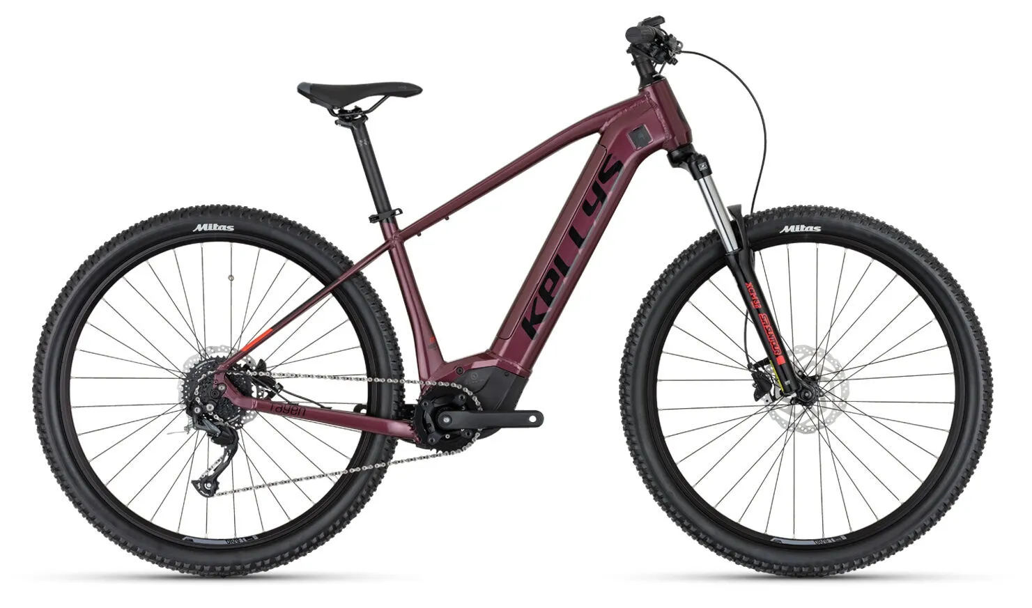 Kellys Tayen R10 P Pink 27,5" 725 Wh Diamant, Hersteller-pink, S