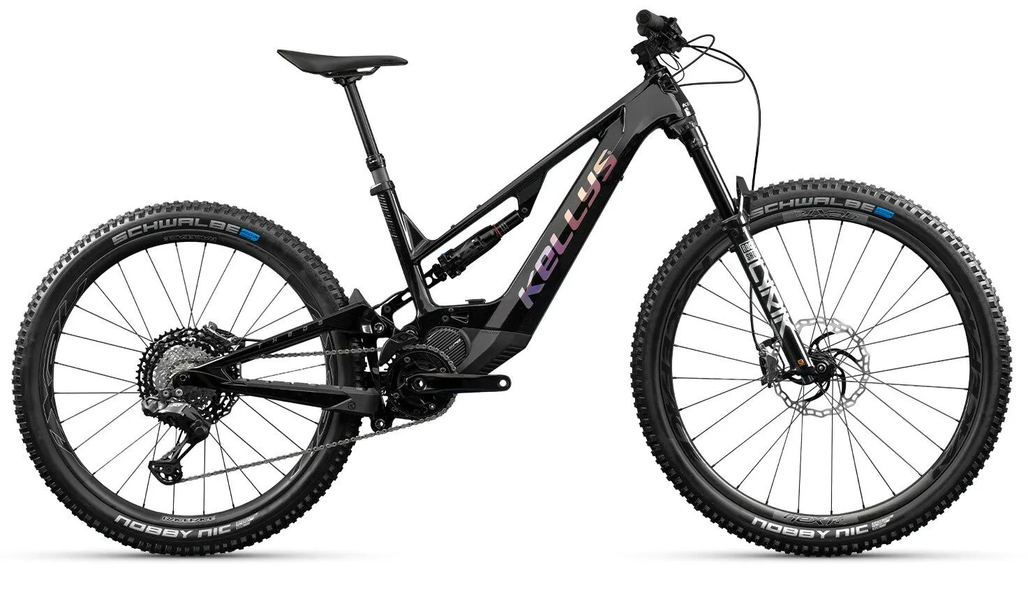 Kellys Theos F100 SH Black 29"/27,5" 825 Wh Diamant, Schwarz, L Kellys Theos F100 SH Black 29"/27,5" 825 Wh Diamant, Schwarz, L