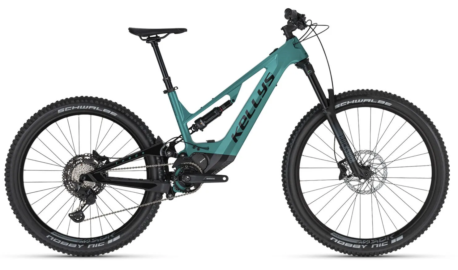 Kellys Theos F60 SH Teal 29"/27,5" 725 Wh Diamant, Hersteller-teal, L