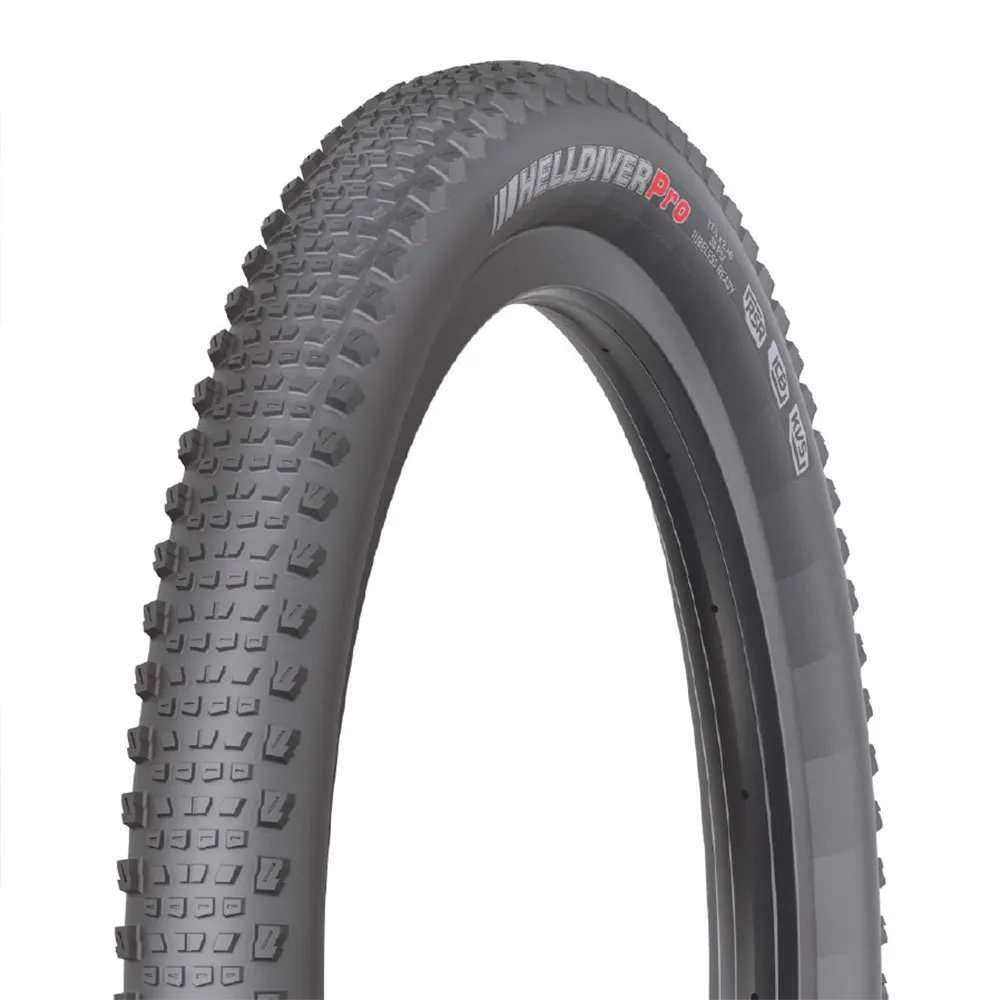 Kenda Helldiver Rsr Dlc/agc 60 Tpi Tubeless 27.5´´ X 2.40 Mtb-reifen, Black, 27.5" x 2.40 Kenda Helldiver Rsr Dlc/agc 60 Tpi Tubeless 27.5´´ X 2.40 Mtb-reifen, Black, 27.5" x 2.40