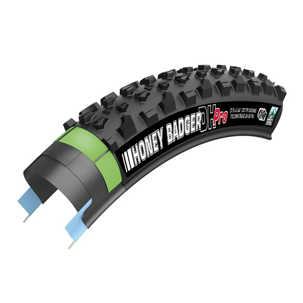 Kenda Honey Badger Dh 120 Tpi 27.5´´ X 2.40 Mtb-reifen, Black, 27.5" x 2.40 Kenda Honey Badger Dh 120 Tpi 27.5´´ X 2.40 Mtb-reifen, Black, 27.5" x 2.40