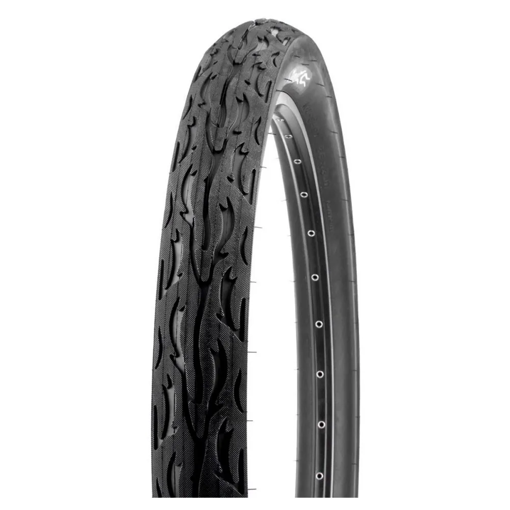 Kenda K-1008a Flame 26´´ X 2.125 Steifer Urbanreifen, Black, 26´ x 2.125