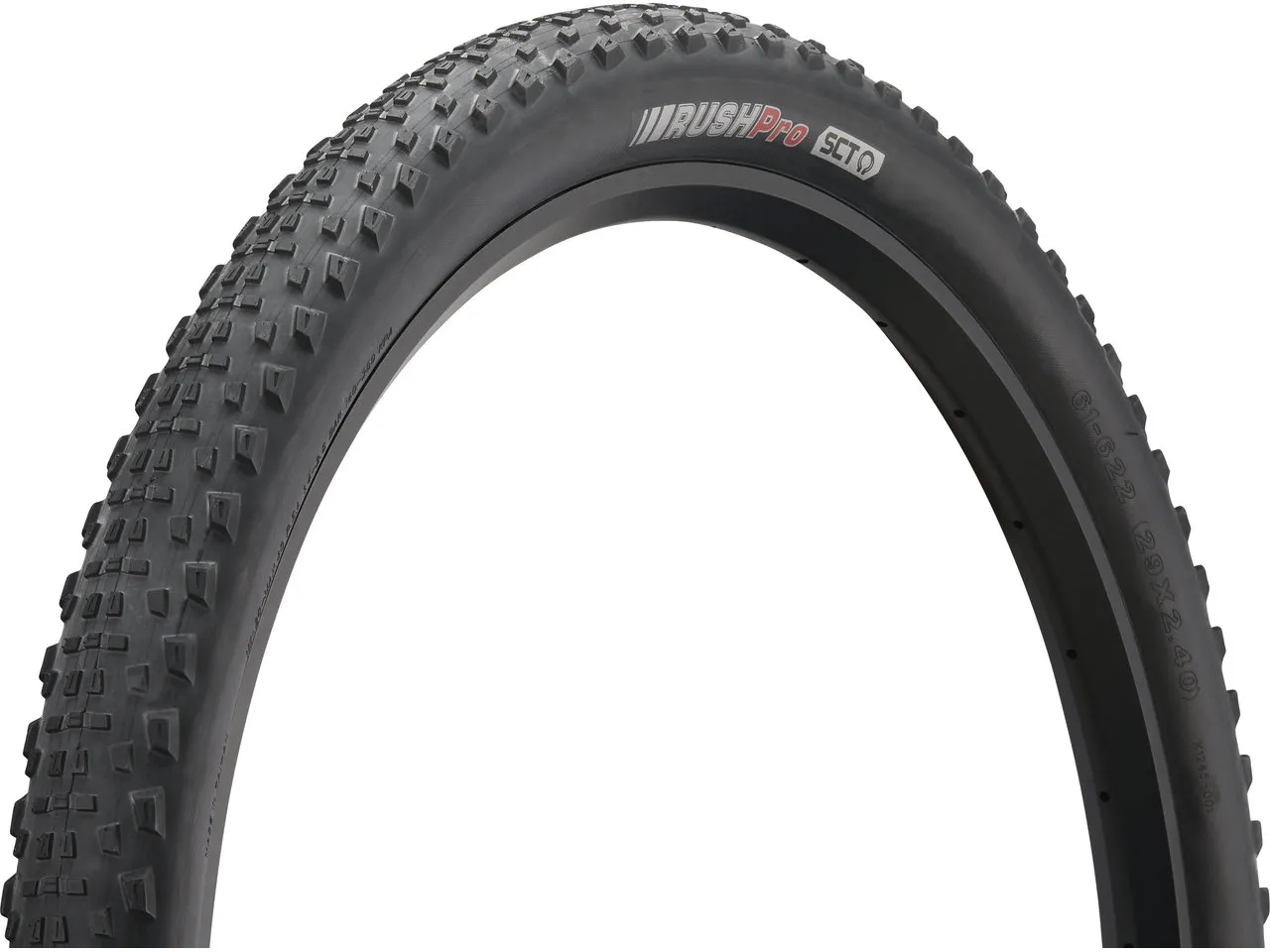Kenda Rush Pro SCT 29" Faltreifen, Schwarz, 29 x 2.4 Kenda Rush Pro SCT 29" Faltreifen, Schwarz, 29 x 2.4