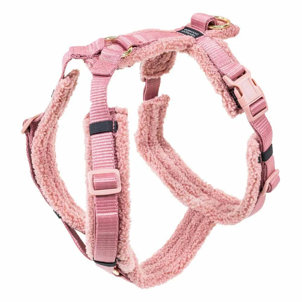 Kentucky Teddy Fleece Hundegeschirr, Old rose, 30-48cm Kentucky Teddy Fleece Hundegeschirr, Old rose, 30-48cm