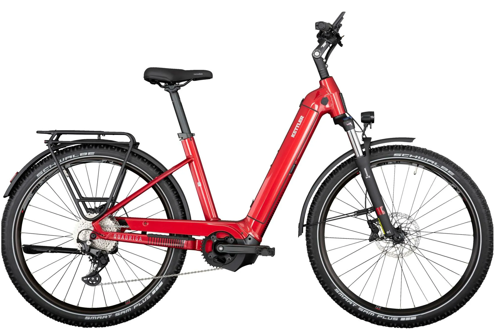 Kettler Quadriga Town & Country CX10 LG classic red shiny / black shiny 27,5" 75 Kettler Quadriga Town & Country CX10 LG classic red shiny / black shiny 27,5" 75