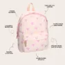 Kidzroom Magical Meadows Hearts Rucksack, Pink