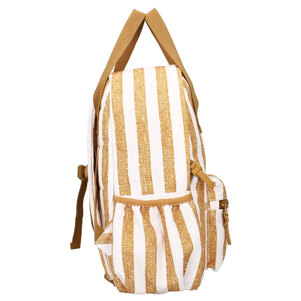 Kidzroom Stripe Frenzy Rucksack, Brown / white Kidzroom Stripe Frenzy Rucksack, Brown / white