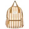 Kidzroom Stripe Frenzy Rucksack, Brown / white