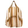 Kidzroom Stripe Frenzy Rucksack, Brown / white