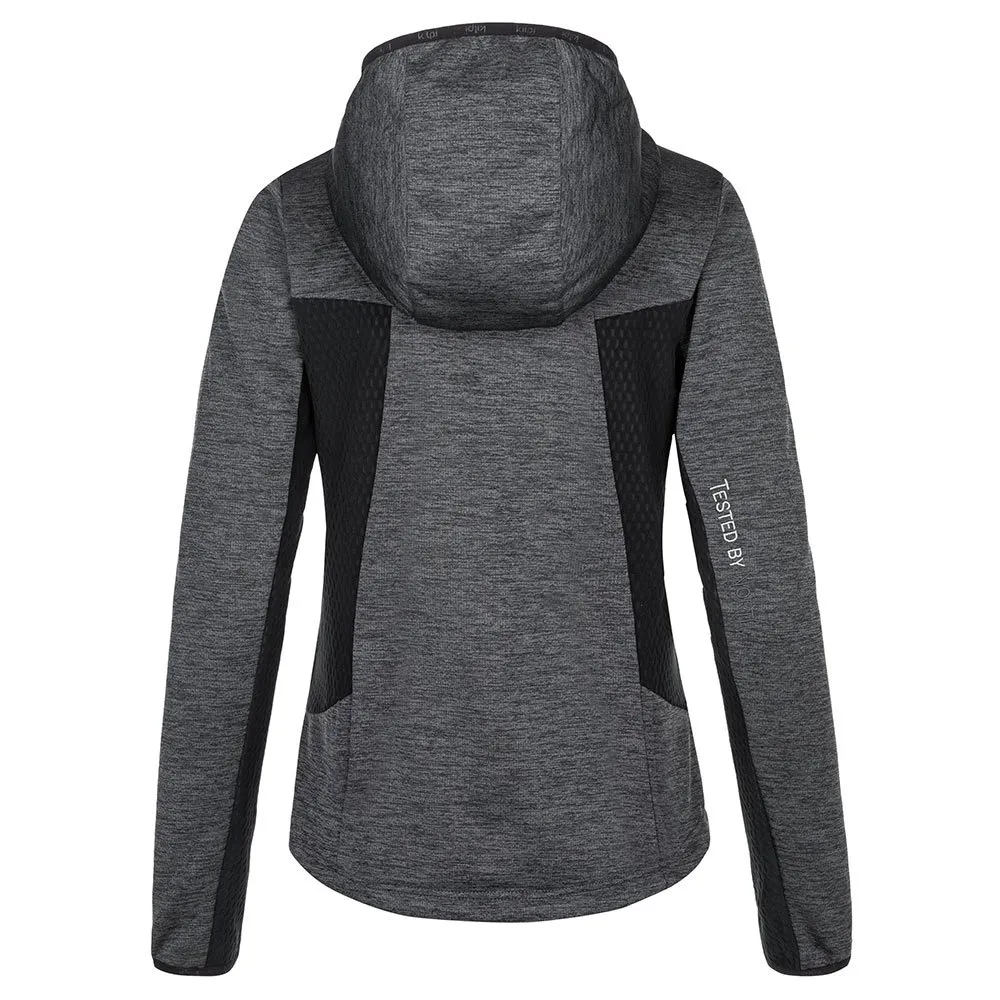 Kilpi Alanis Kapuzenfleece, Black