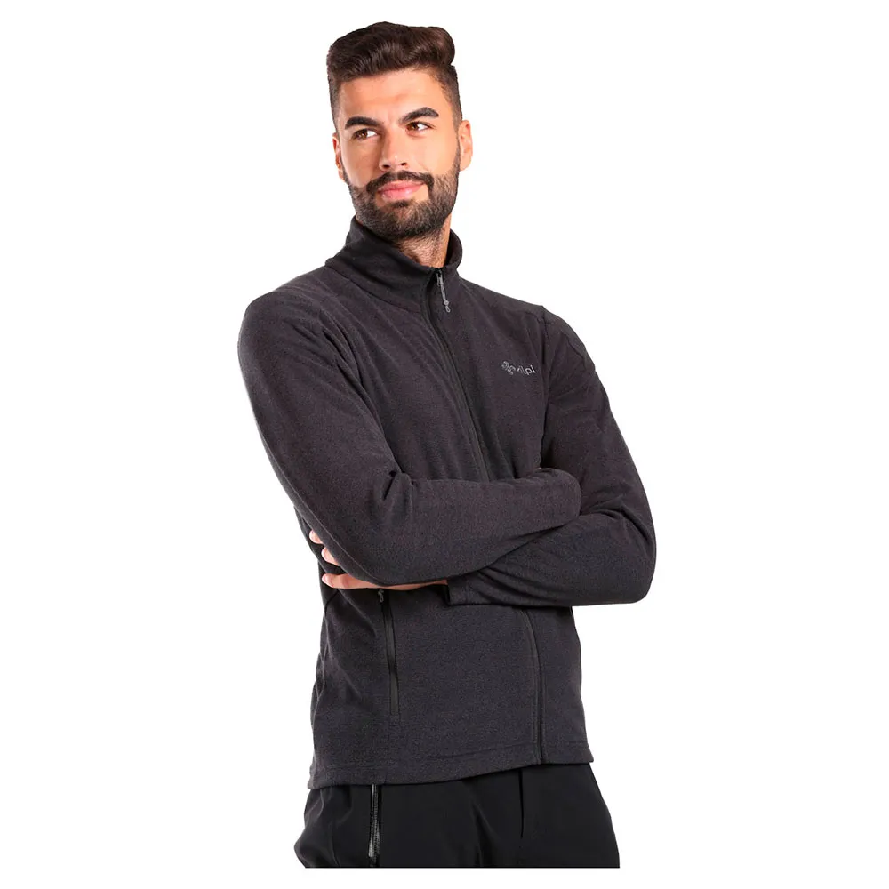 Kilpi Glamer Fleece Mit Durchgehendem Reißverschluss, Black / black Kilpi Glamer Fleece Mit Durchgehendem Reißverschluss, Black / black