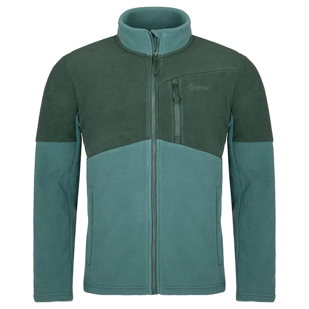 Kilpi Glander Fleece Mit Durchgehendem Reißverschluss, Dark green