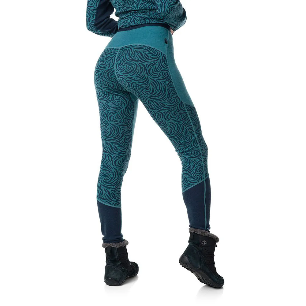 Kilpi Janna Baselayer-hose, Dark green