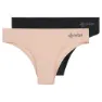 Light pink / black