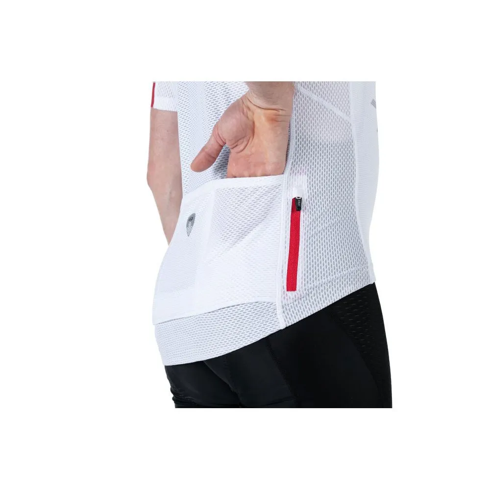 Kilpi Veneto Kurzarm-radtrikot, White Kilpi Veneto Kurzarm-radtrikot, White