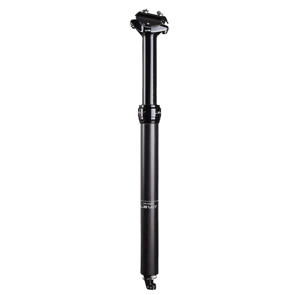 Kind Shock Lev Carbon Internal Cable Teleskop-sattelstütze, Black, 300-400mm, 27.2mm Kind Shock Lev Carbon Internal Cable Teleskop-sattelstütze, Black, 300-400mm, 27.2mm