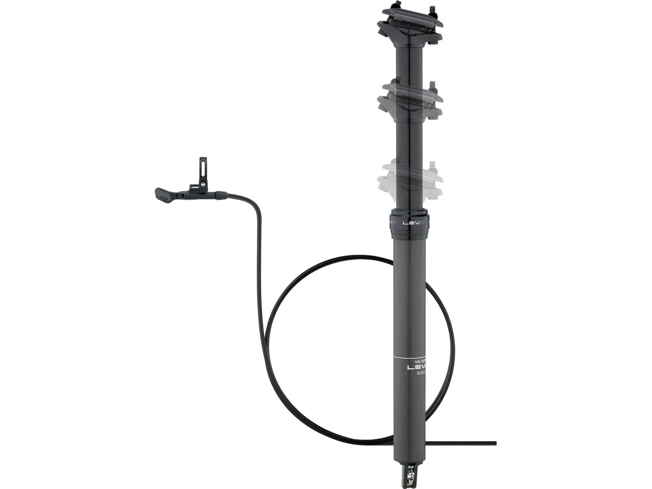 Kind Shock LEV-Ci 150 mm Sattelstütze, Schwarz, 30.9mm / 440mm / SB 0mm / ohne Remote Kind Shock LEV-Ci 150 mm Sattelstütze, Schwarz, 30.9mm / 440mm / SB 0mm / ohne Remote