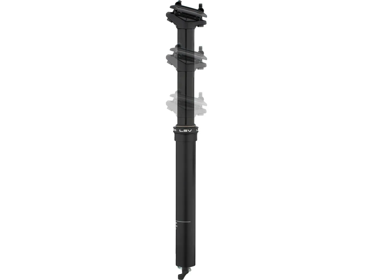 Kind Shock LEV Integra 150 mm Sattelstütze, Schwarz, 31.6mm / 440mm / SB 0mm / ohne Remote Kind Shock LEV Integra 150 mm Sattelstütze, Schwarz, 31.6mm / 440mm / SB 0mm / ohne Remote
