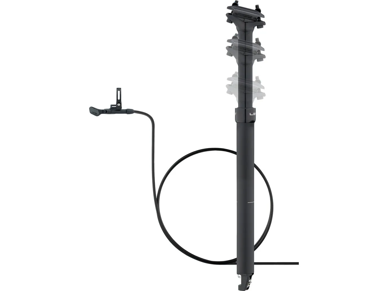 Kind Shock LEV-Si 120 mm Sattelstütze, Schwarz, 27.2mm / 465mm / SB 0mm / ohne Remote Kind Shock LEV-Si 120 mm Sattelstütze, Schwarz, 27.2mm / 465mm / SB 0mm / ohne Remote