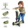 Kinderkraft Halley Grassland Tretroller, Green, One Size