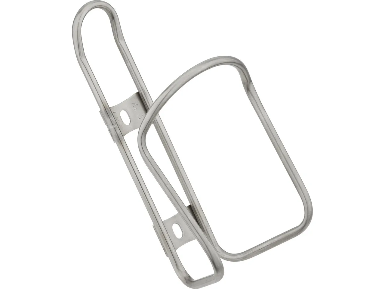 King Cage Edelstahl Flaschenhalter, Grau, one_size