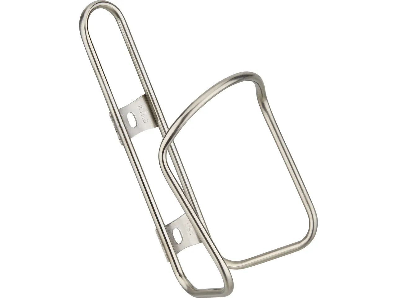 King Cage Flat Top Edelstahl Flaschenhalter, Grau, one_size King Cage Flat Top Edelstahl Flaschenhalter, Grau, one_size